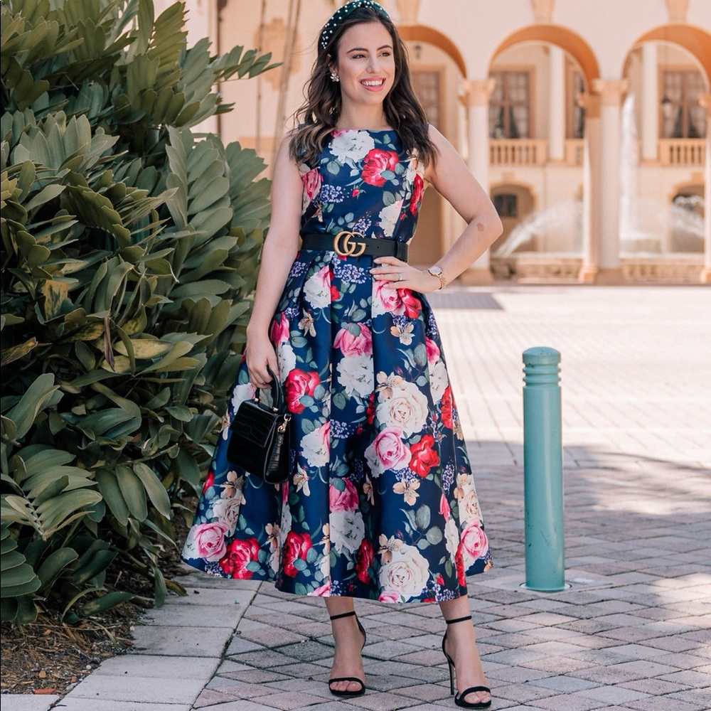 Floral Midi Dress